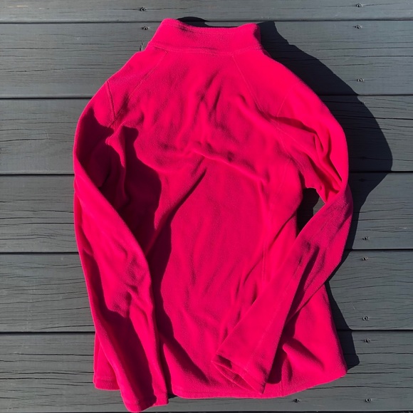 [north face] medium pink quarter zip jacket - Picture 4 of 5